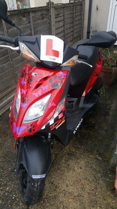 Kymco DJ50. Under a year old. Full service history