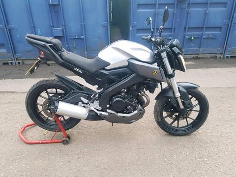 Yamaha mt 125 2016