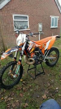 Ktm exc 300 2 stroke 2011