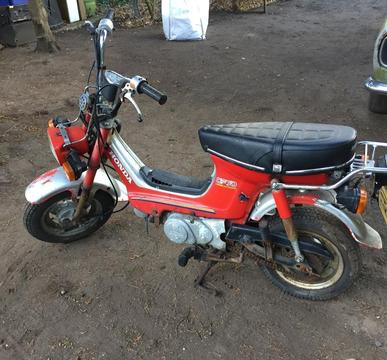1982 Honda cf70 chaly monkey bike collectors item c50 c70 c90 classic vintage barn find project