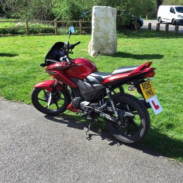 Honda CBF125, Low Milage, perfect for a learner