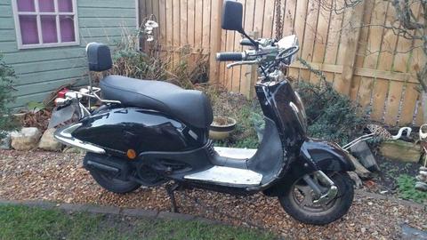 Lexmoto Tommy 125cc Scooter - Mot Till 14th August 2018 - Trade In To Clear