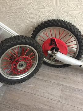 Crf150 wheels/parts