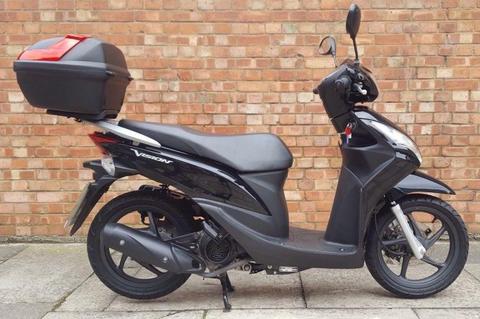 Honda Vision 110cc, Excellent condition, Low Mileage!