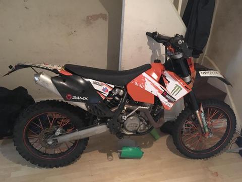 Ktm 400 excf up for swapz