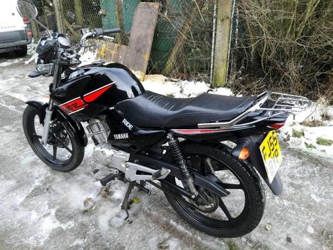 Yamaha ybr 125 low miles long mot