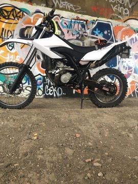 Wr125r 2014 White enduro bike