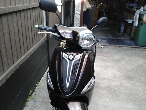 Yamaha Delight scooter only 650 miles in as new condition