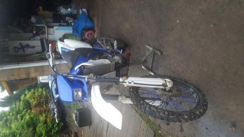 Yamaha wr400f off road runs rides crf 250 dr350 drz kxf