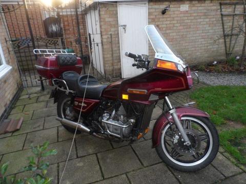 1982 HONDA GOLDWING GL1100 FULL LUGGAGE LONG MOT HIGH MILES HENCE CHEAP