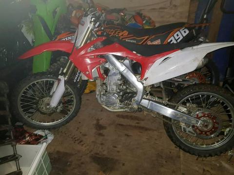 2010 crf250 efi not kxf yzf sxf rmz