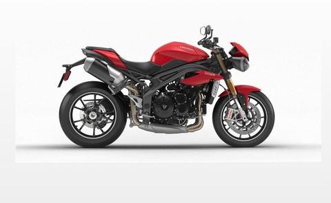 2016 Triumph Speed Triple 1050S (current model) - As new with only 1,500 miles!