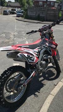 CRF 450R EFI 2013 FULLY ROAD LEGAL!