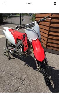 Honda Crf 250 2013 Motocross Bike. Kxf kx cr rmz rm Ktm