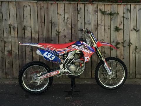 Honda crf250 crf 250 2014 4 stroke motocross not yzf rmz kxf