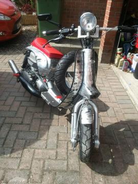 Lambretta li cutdown