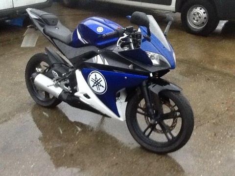 yamaha yzf r125 yzfr125 cbr can deliver can px