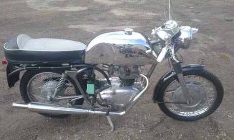 royal enfield cafe racer 1964.250cc crusader