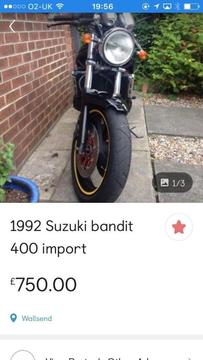 Suzuki Badnit 400c Import