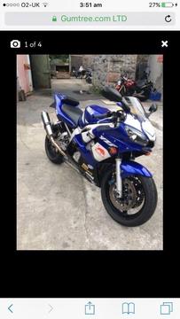 2001 1st generation Yamaha r6. Reluctant sell