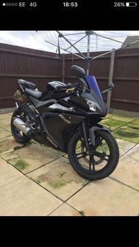 2012 yamaha yzf r125cc