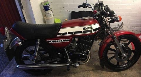 YAMAHA RD 125 1976 VERY COLLECTABLE