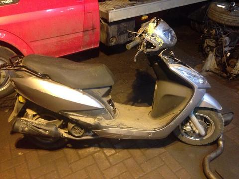 2017 125 cc scooter stolen recovered 700miles project spares or repair nipponia