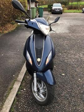 piaggio fly 125 cc not vespa blue 62 reg 2012 excellent runner hpi clear!!