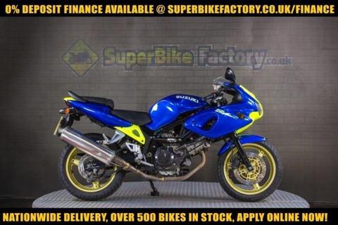 2005 Y SUZUKI SV650S 650CC 0% DEPOSIT FINANCE AVAILABLE