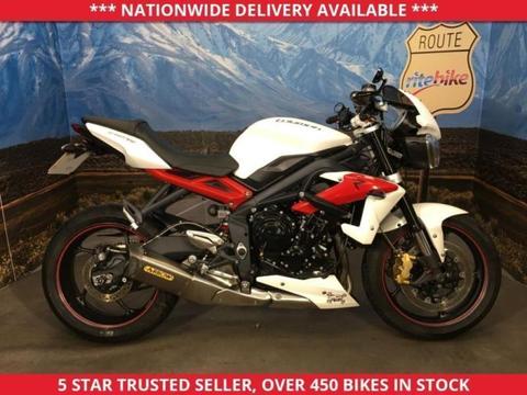 TRIUMPH STREET TRIPLE STREET TRIPLE R 675R ABS MODEL ONE OWNER 2013 13