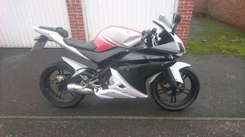Yamaha yzf r125, great little runner. HPI CLEAR. Delivery available