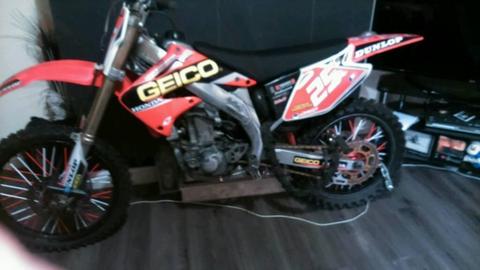 Crf450 2005 project