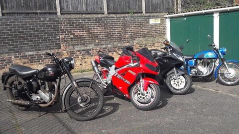 1998 Suzuki Tl1000R. In red and black