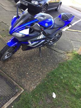 2009 Yamaha yzf r125cc