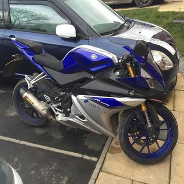 65 plate yzfr125 swap for road legal quad