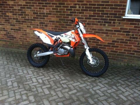 KTM 250 exc 15 model