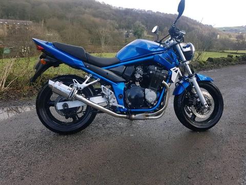 Suzuki gsf650 a2 55pate with only 25k on the clock
