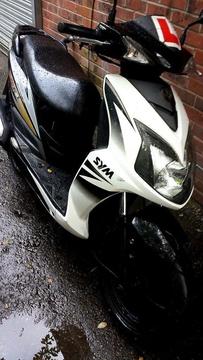 Sym jet 4 125cc 2010 plate