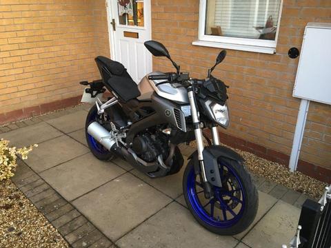 YAMAHA MT 125 ( ABS ) SILVER *** DELIVERY AVAILABLE ***