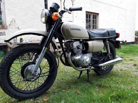 Honda CD 200 Benly 1980 MOT Oct 2018