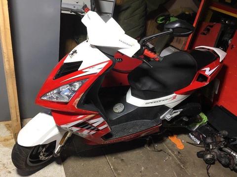 Speed fight 3 50cc cheapest about 14 plate