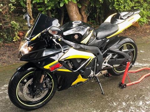 Suzuki GSX-R 750 K6, rare black and yellow, great condition