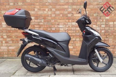 Honda Vision 110cc, Excellent condition, Low Mileage!