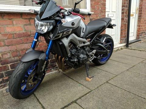 Yamaha MT09 stunning bike