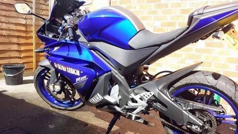 Yamaha yzf r125 project