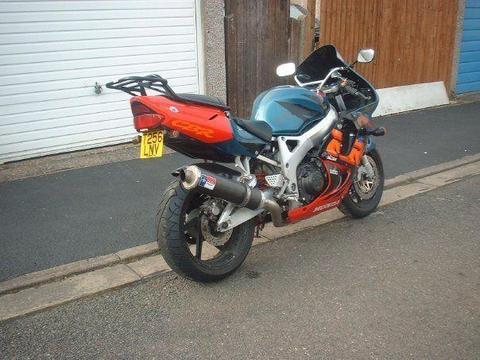fireblade low mileage v.g.c email for info