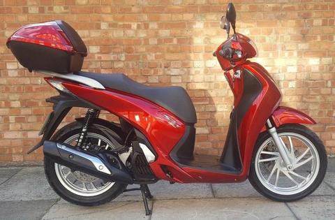 Honda SH 125cc (14 REG), Excellent condition with only 8152 miles! One owner from new