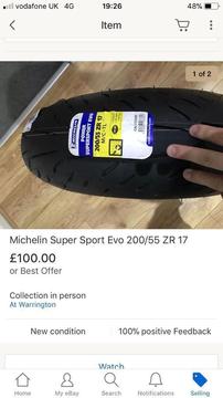 Michelin Super Sport Evo 200/55 ZR 17