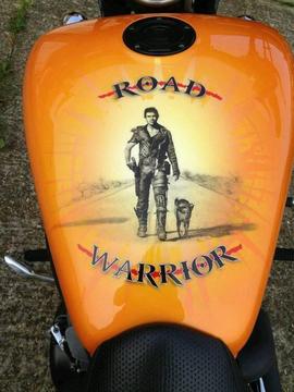Yamaha 1700 warrior, awesome custom, swap Harley