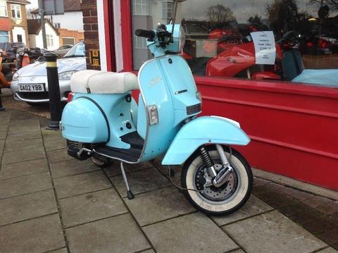 LML 125 star 2 stroke manual 4 speed same as piaggio vespa px 125 delivery available 12 months mot